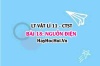 Nguồn điện là gì? Công thức tính suất điện động của nguồn điện, nối tiếp, song song, hỗn hợp? Vật lí 11 bài 18 CTST